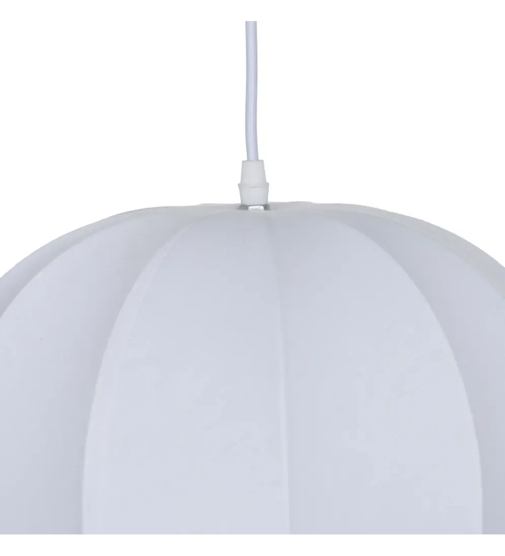 Lampa wisząca NERAZMAI 33 cm biała