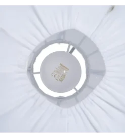 Lampa wisząca NERAZMAI 31 cm biała
