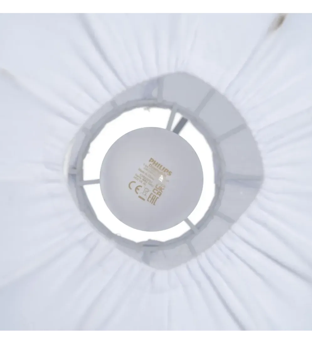 Lampa wisząca NERAZMAI 31 cm biała