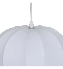 Lampa wisząca NERAZMAI 25 cm biała