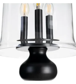 Lampa wisząca ORO 54 cm czarna
