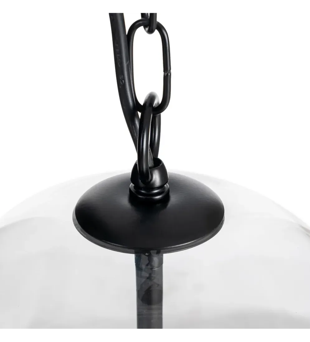Lampa wisząca ORO 54 cm czarna