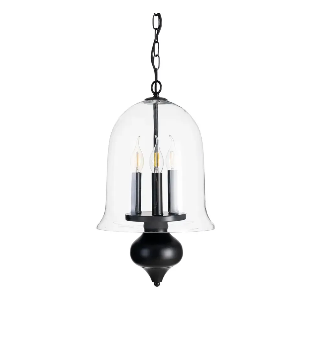 Lampa wisząca ORO 54 cm czarna