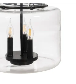Lampa wisząca ORO 72 cm czarna