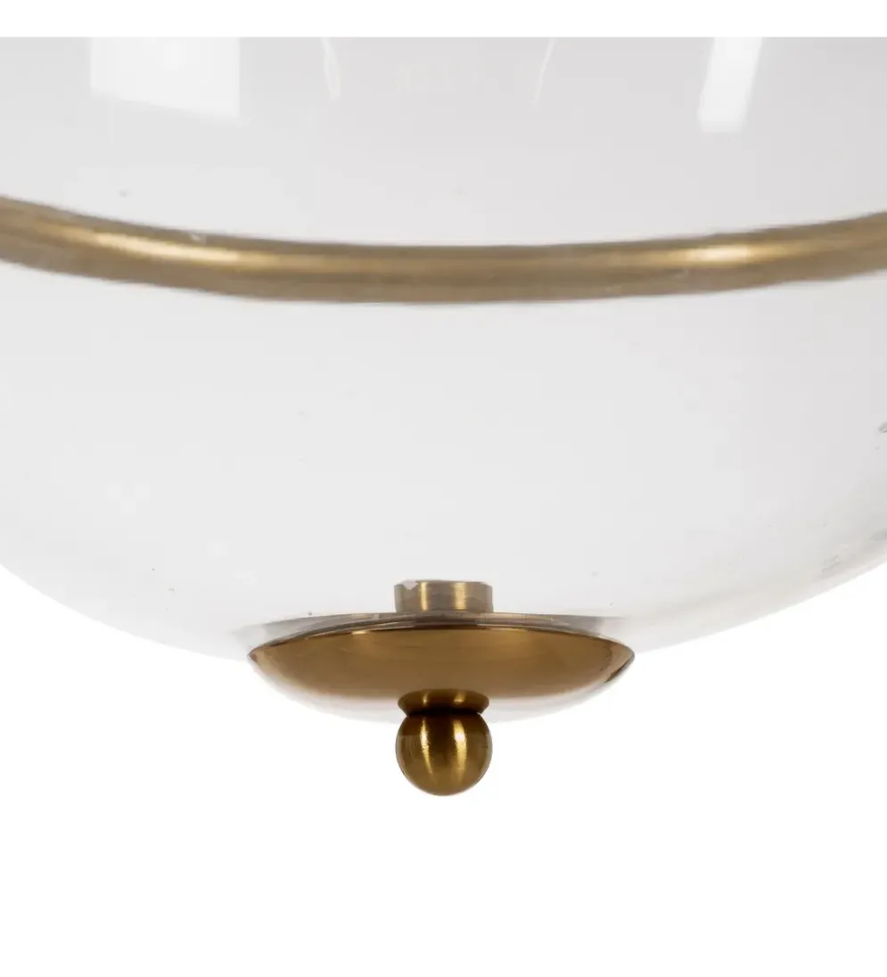 Lampa wisząca ORO 28 cm złota