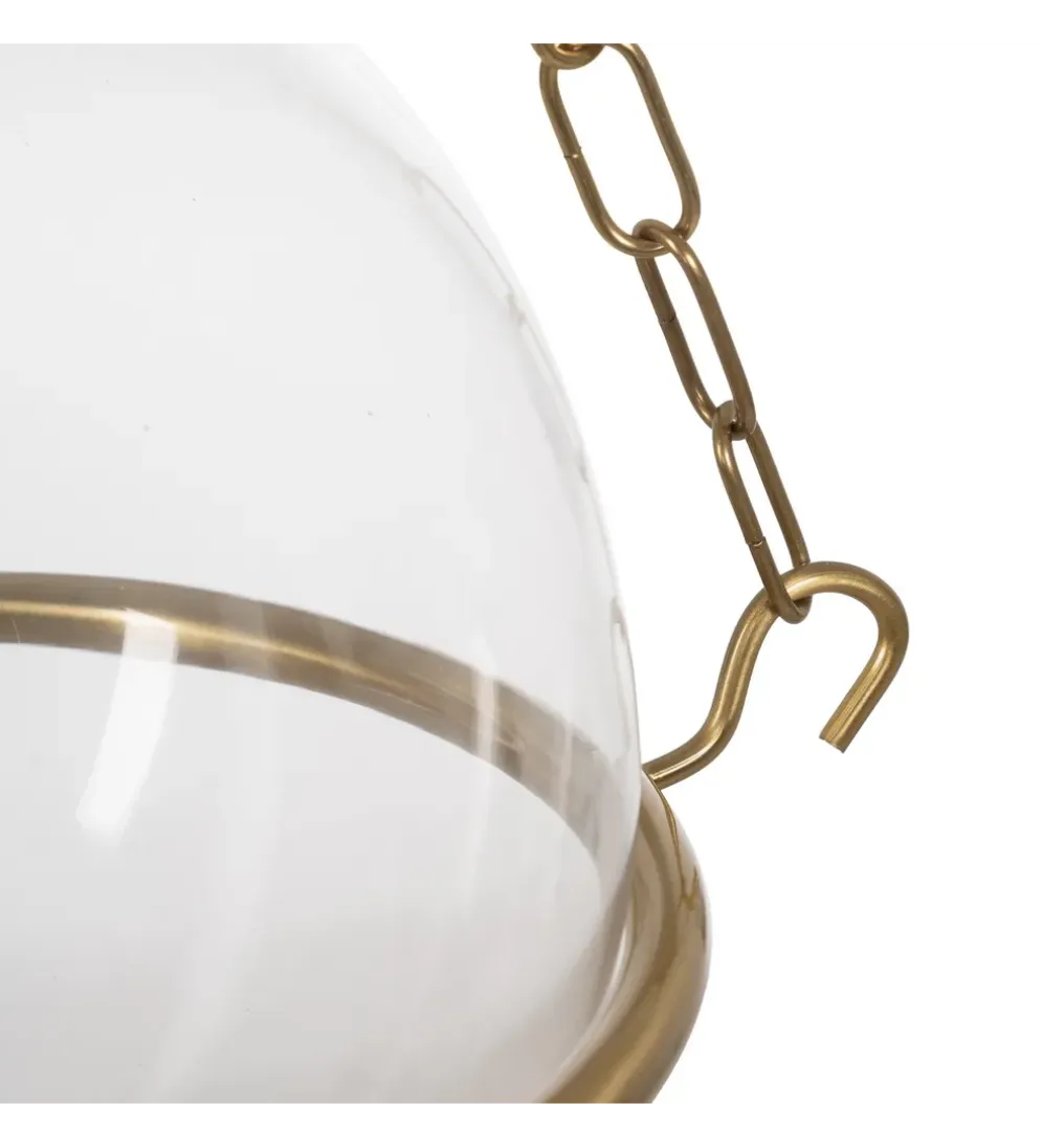 Lampa wisząca ORO 28 cm złota