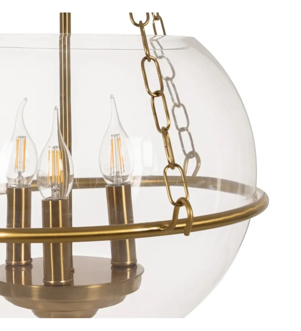 Lampa wisząca ORO 35 cm złota