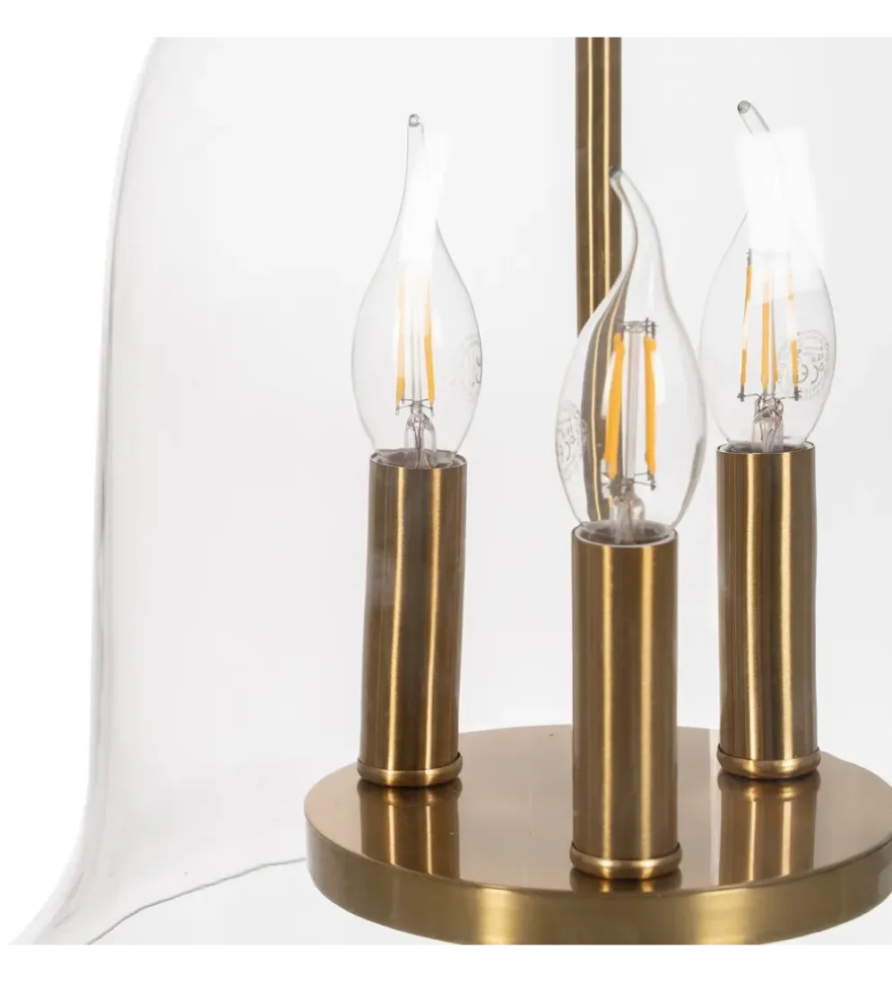 Lampa wisząca ORO 54 cm złota