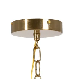 Lampa wisząca ORO 54 cm złota