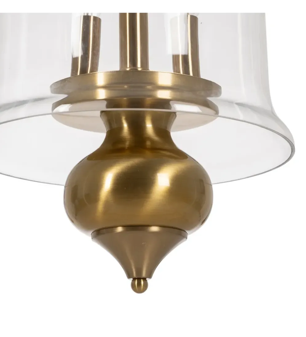 Lampa wisząca ORO 54 cm złota