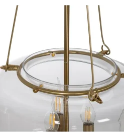 Lampa wisząca ORO 72 cm złota