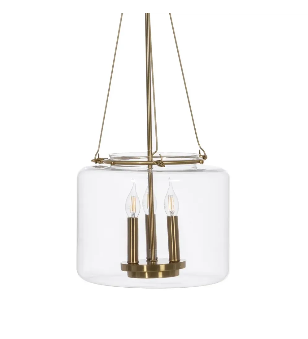 Lampa wisząca ORO 72 cm złota