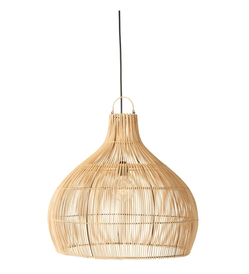 Lampa wisząca Pear 80 cm naturalna