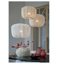 Lampa wisząca PLUMERIA 60 cm piaskowa