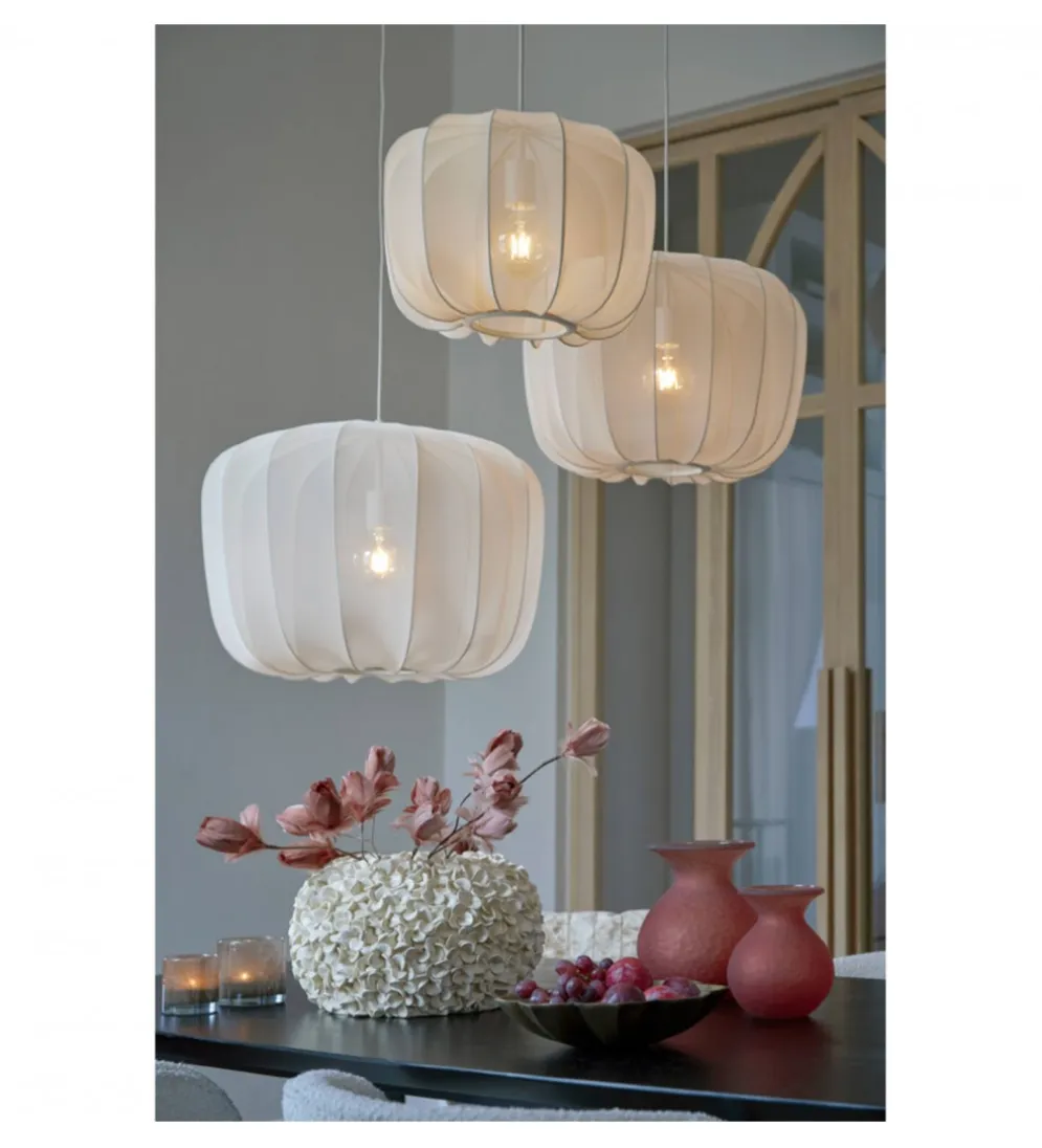 Lampa wisząca PLUMERIA 60 cm piaskowa