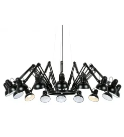 Lampa wisząca RAGNO 16 czarna