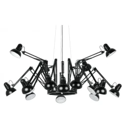Lampa wisząca RAGNO 16 czarna