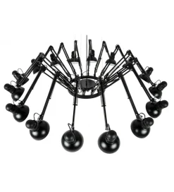 Lampa wisząca RAGNO 16 czarna