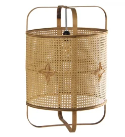Lampa wisząca RATATAD 43 cm rattan