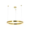 Lampa wisząca RING LUXURY 90 cm złota