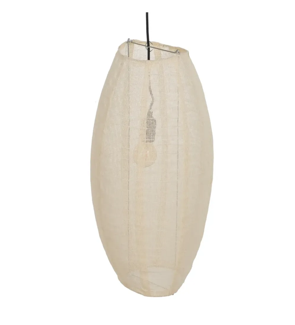 Lampa wisząca RITAMNA 60 cm beżowa