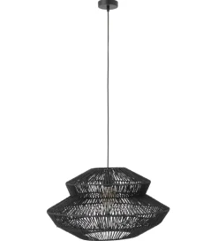 Lampa wisząca ROPEAN 33 cm czarna