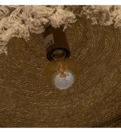 Lampa wisząca ROYEAS 50 cm naturalna