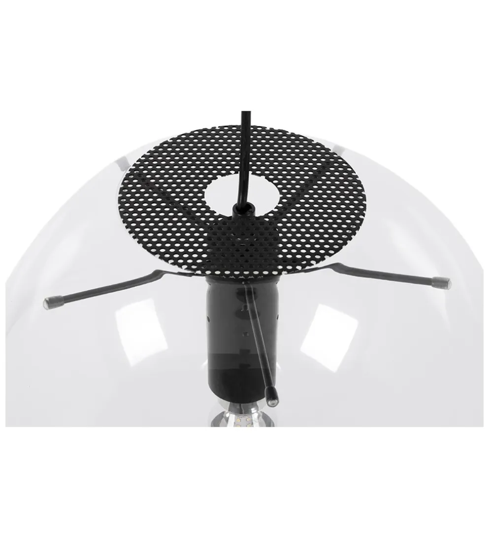 Lampa wisząca SANDRA 40 cm trasnparentny