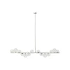 Lampa Wisząca Scala Balls Brass 155 Cm srebrna