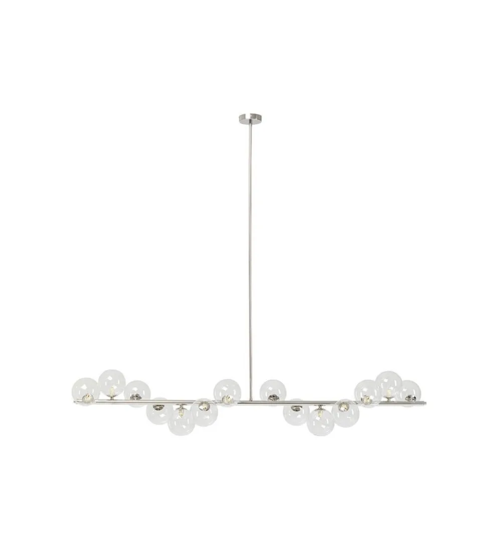 Lampa Wisząca Scala Balls Brass 155 Cm srebrna