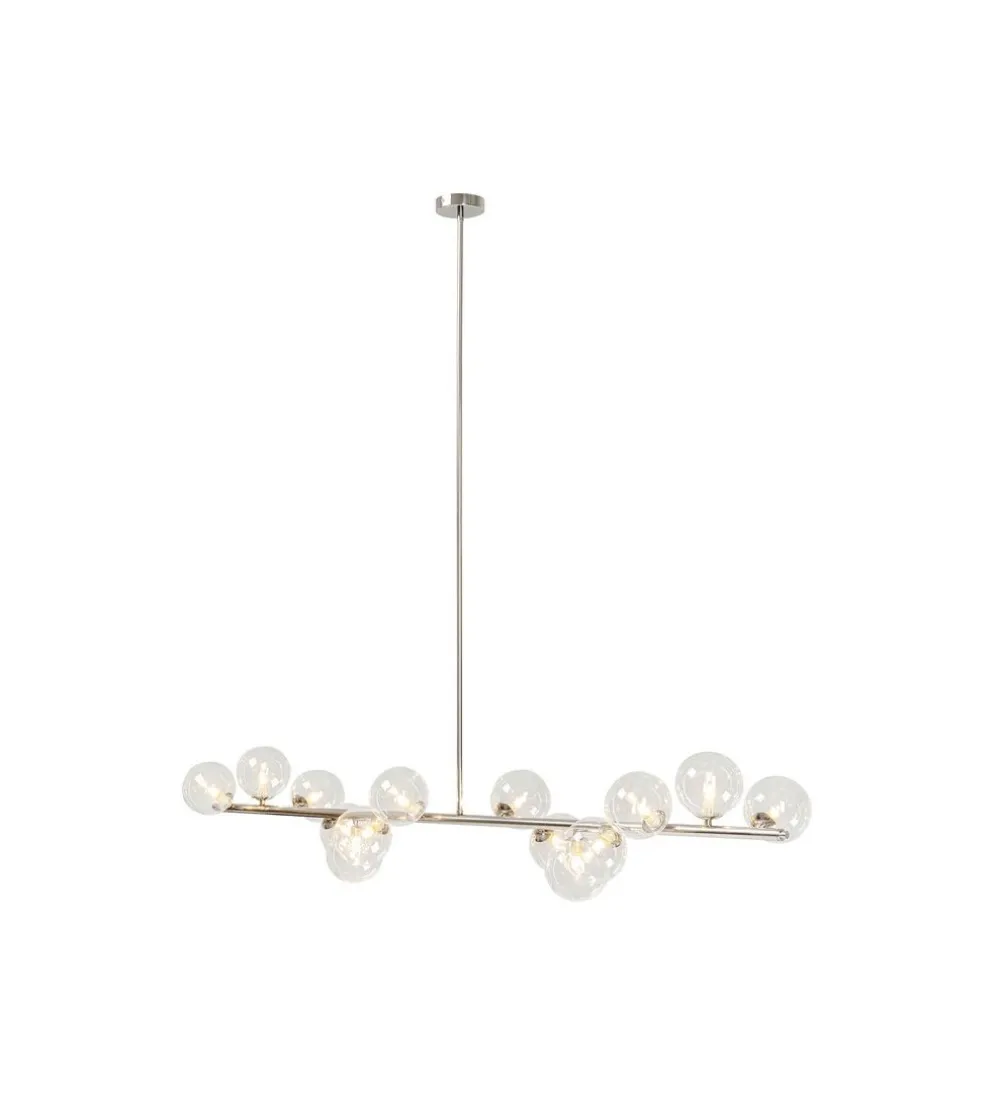 Lampa Wisząca Scala Balls Brass 155 Cm srebrna