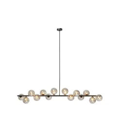 Lampa wisząca SCALA BALLS 150 cm czarna
