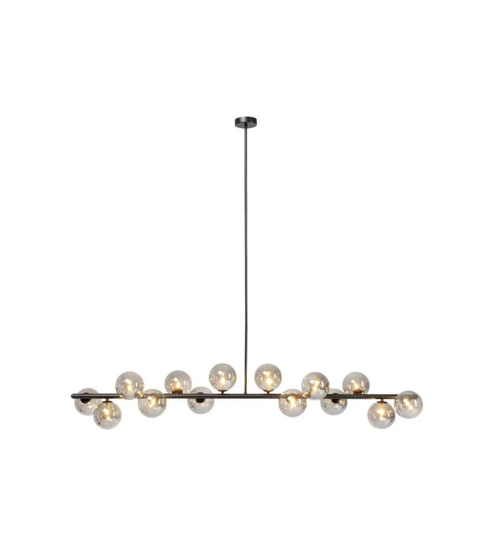 Lampa wisząca SCALA BALLS 150 cm czarna