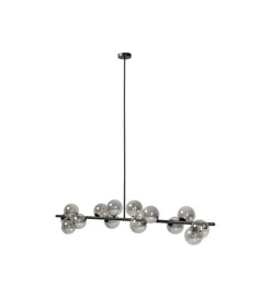 Lampa wisząca SCALA BALLS 150 cm czarna