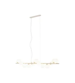 Lampa wisząca SCALA BALLS MILKY 150 cm beżowa