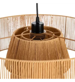 Lampa wisząca SEVEN 50 cm naturalna