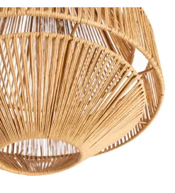Lampa wisząca SEVEN 40 cm naturalna
