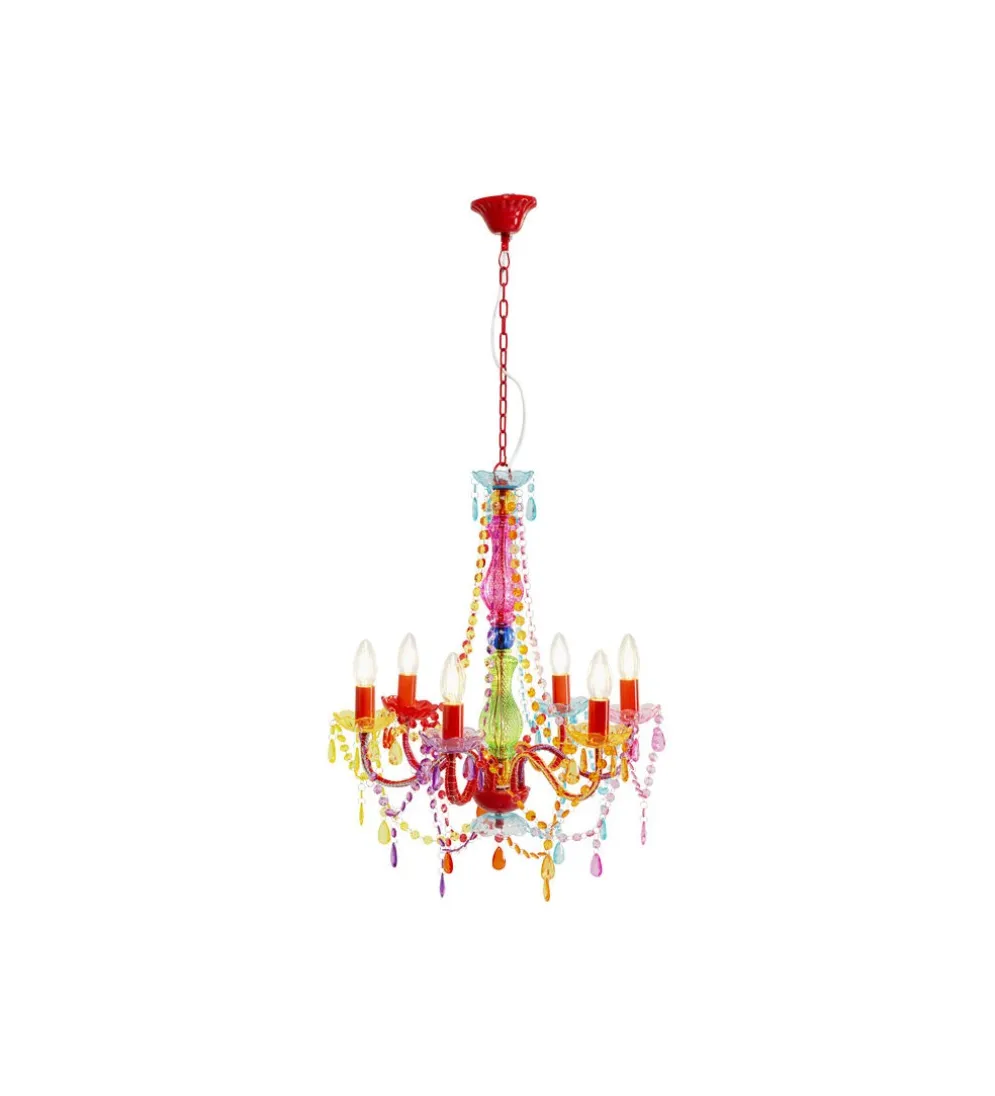 Lampa wisząca STARLIGHT 69 cm tęczowa