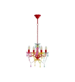 Lampa wisząca STARLIGHT 45 cm tęczowa