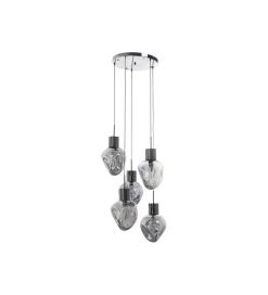 Lampa wisząca SUPERNOVA 50 cm smoky