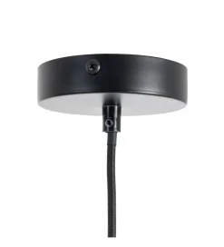 Lampa wisząca TEJA 30 cm lina papierowa ceglasty