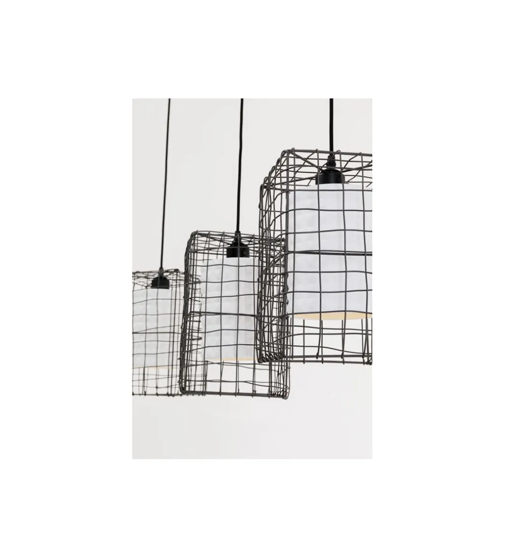Lampa wisząca THREE GRIDS 120 cm
