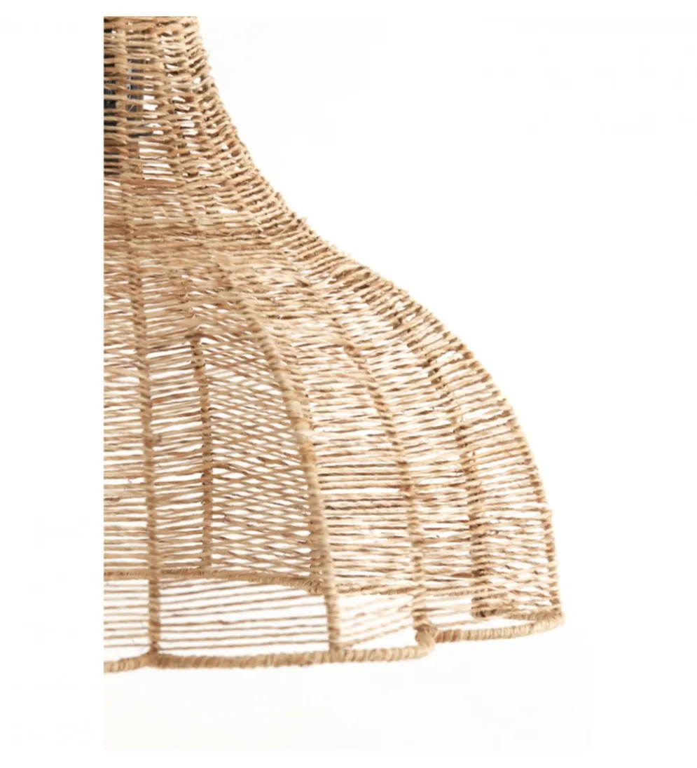 Lampa wisząca TONODA 60 cm juta naturalna