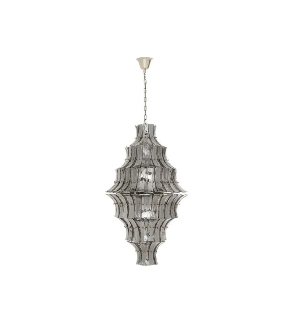 Lampa wisząca VENEZIA DOUBLE 71 cm smoke