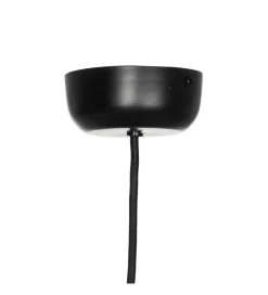Lampa wisząca WRENKMA 94 cm pomarańczowo czarna