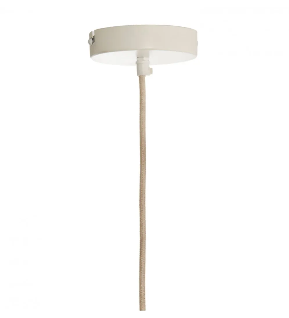 Lampa wisząca ZUBEDO 49 cm kremowa