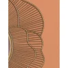 Lustro ścienne BLUME 77 cm złote