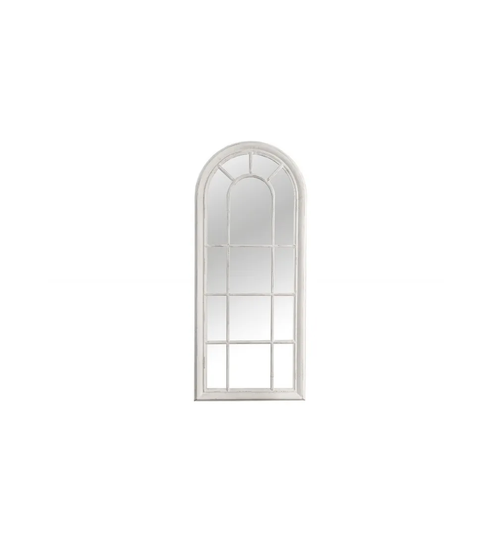 Lustro Ścienne Castillo 140cm Grau Vintage białe