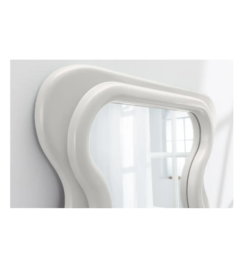 Lustro ścienne FUENTE 160 cm białe