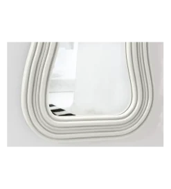 Lustro ścienne FUENTE II RUBIO 100 cm białe